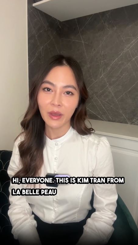 Kim Tran La Belle Peau Testimonial